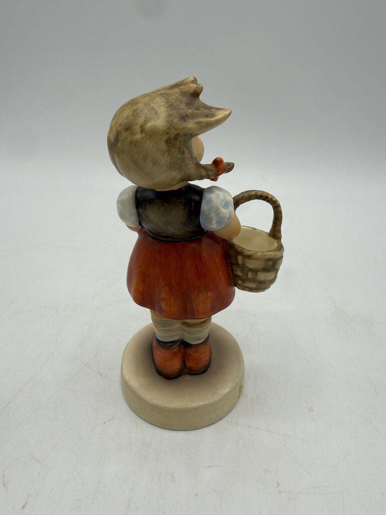 VTG Hummel Figurines Postman #119 & Little Shopper #96 /roh