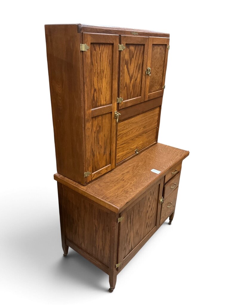Antique Wooden Hoosier Cabinet