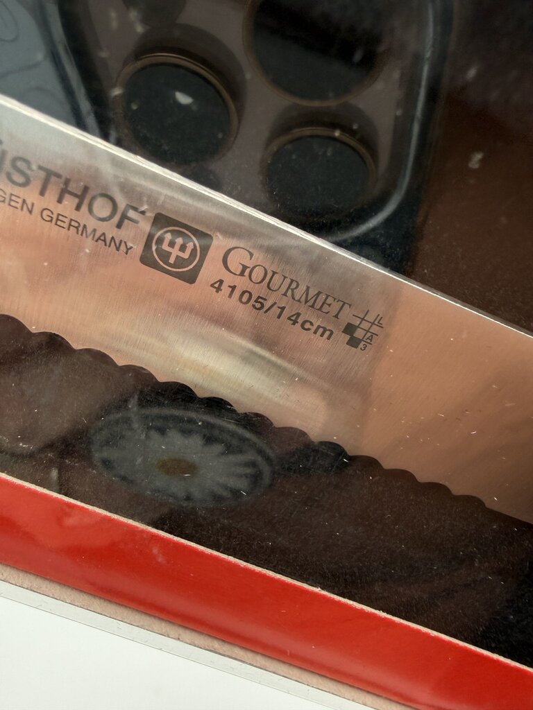 Wusthof Gourmet Tomato Knife Model 4105 NIB /rw