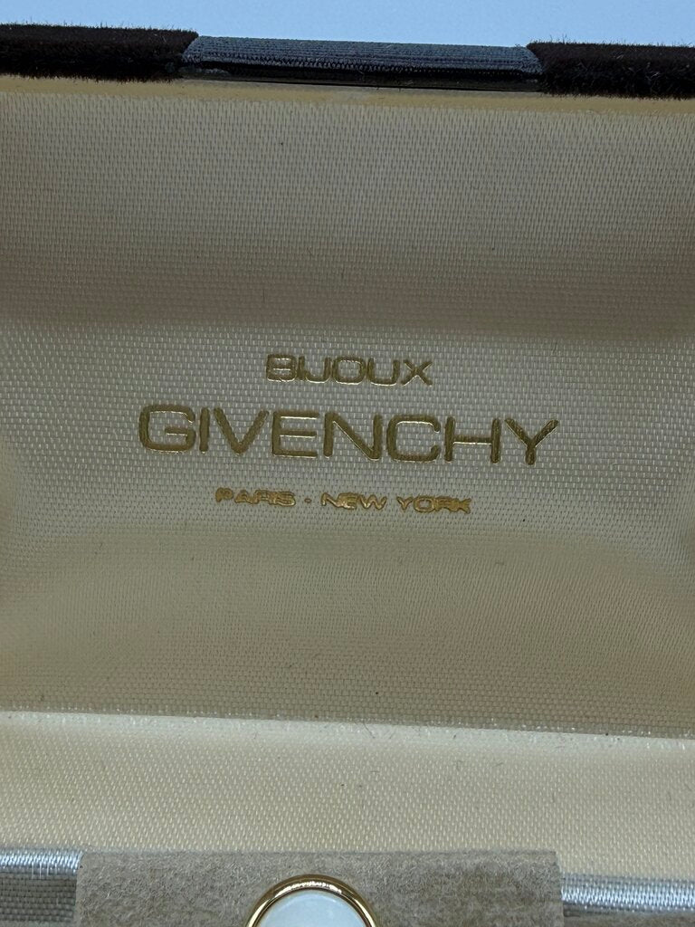 Givenchy Bijoux Gold Tone Cuff Links & Button Covers /ro
