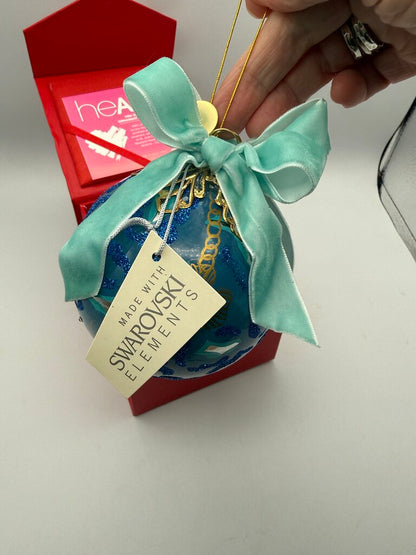 Swarovski Elements 2012 HeART Designer Ornament /ro