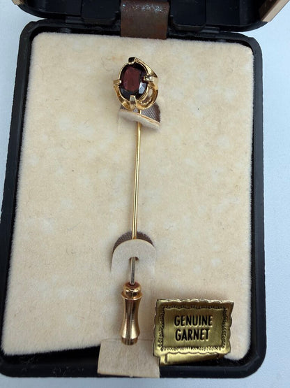 Lot of 7 Vintage Stick Pins Gold Tone /ro