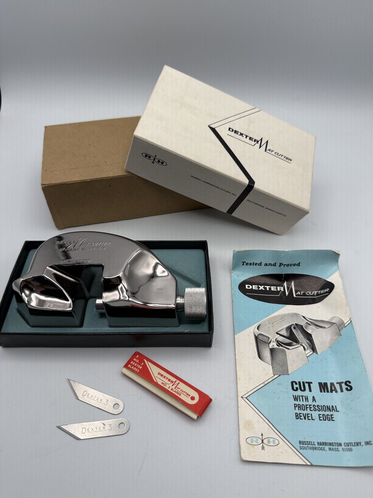 Dexter #3 Mat Cutter Russell Hariington Cutlery w/Box Instructions /ro