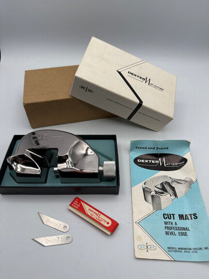 Dexter #3 Mat Cutter Russell Hariington Cutlery w/Box Instructions /ro