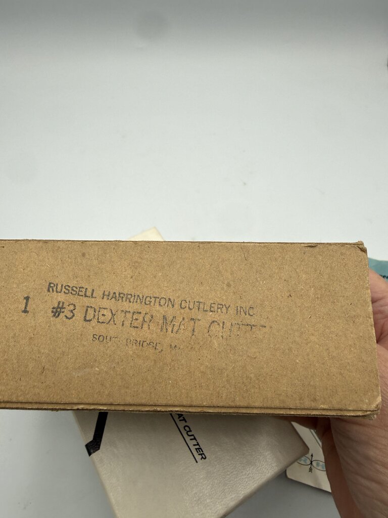 Dexter #3 Mat Cutter Russell Hariington Cutlery w/Box Instructions /ro