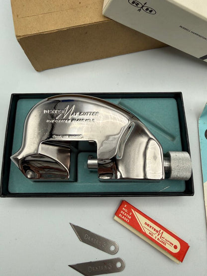 Dexter #3 Mat Cutter Russell Hariington Cutlery w/Box Instructions /ro