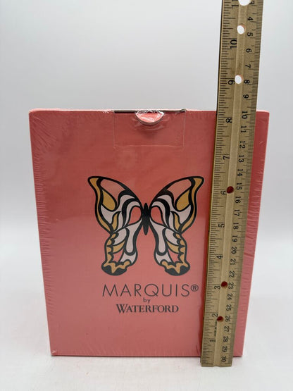 Marquis by Waterford Crystal Sheridan pattern Salt & Pepper Shaker Set /ro