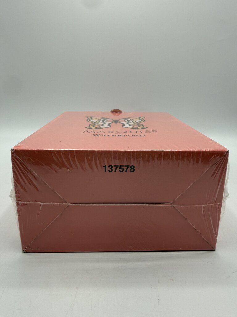 Marquis by Waterford Crystal Sheridan pattern Salt & Pepper Shaker Set /ro