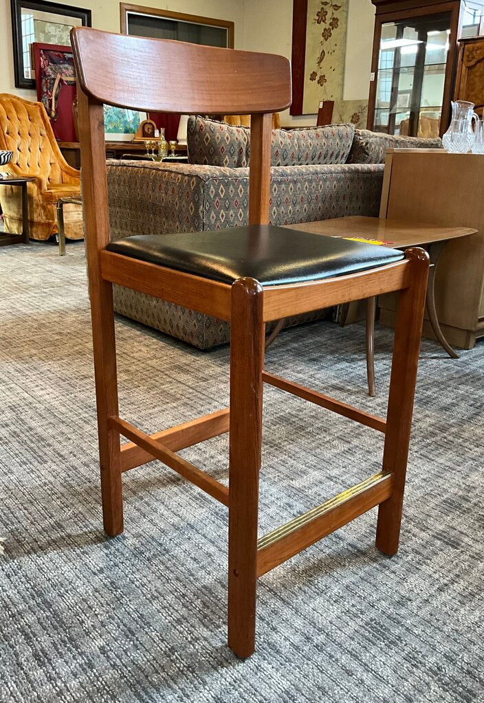 Pair of Mid-Century Danish Bar Stools