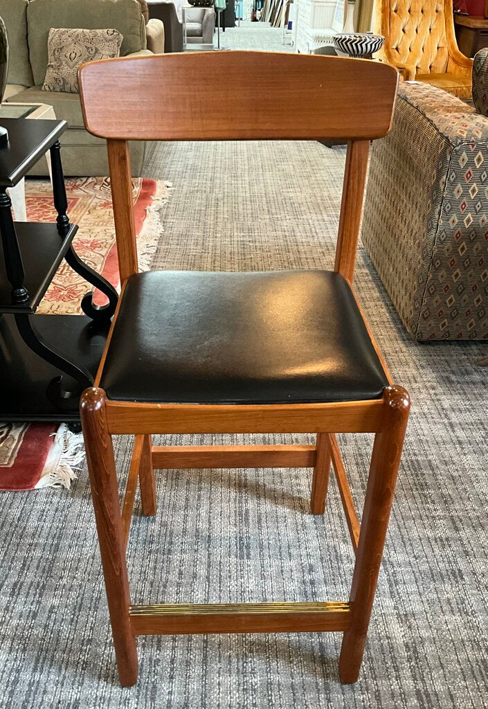 Pair of Mid-Century Danish Bar Stools
