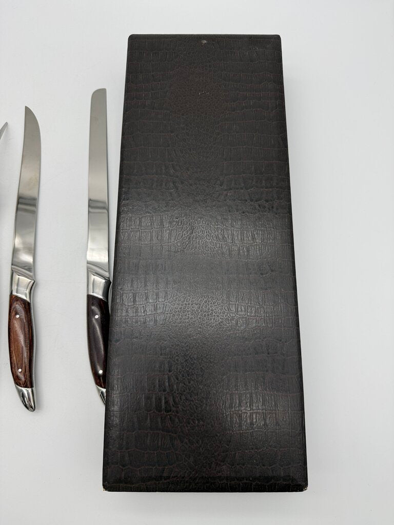 VTG Samurai Cutlery 3 pc Stainless Steel Carving Set Pioneer Products /rw