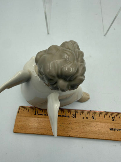 Vintage Lladro Porcelain Figurine “Thinking Angel” #4539 /ro