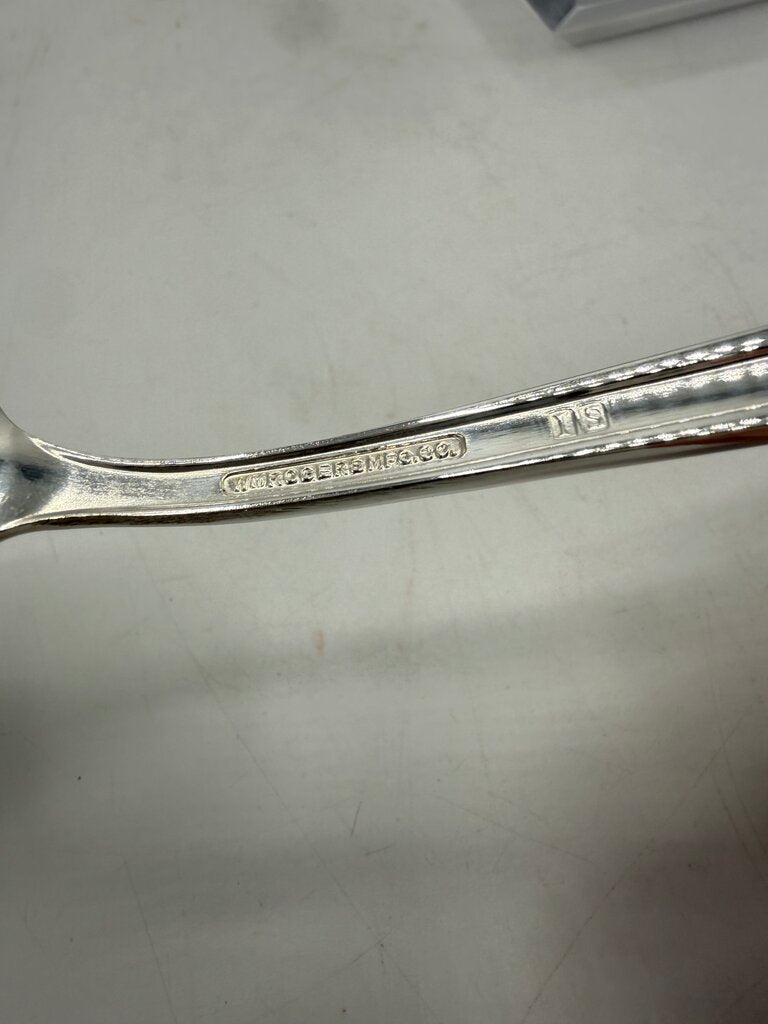 WM Rogers SP Commemorative Presidential Spoon set of 3 /ro