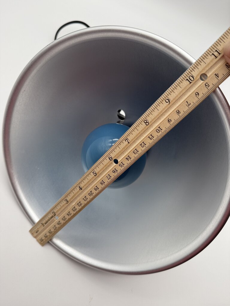 Smith-Victor Studio Reflector Photoflood Light 10” diameter /roh