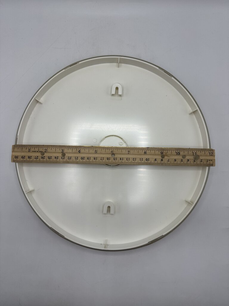 VTG Sunbeam 12” dia Thermometer White Tail Buck /roh
