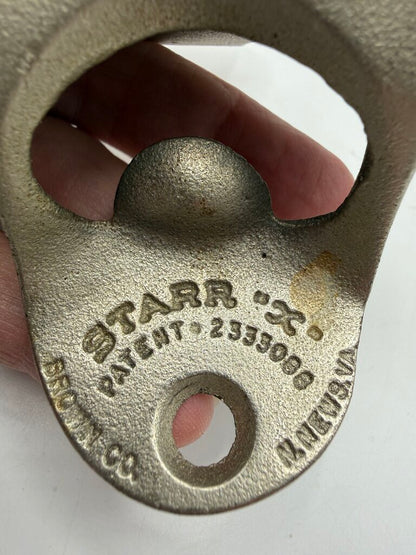 Set of 2 VTG Coca-Cola Starr X Wall Mount Bottle Opener /ro