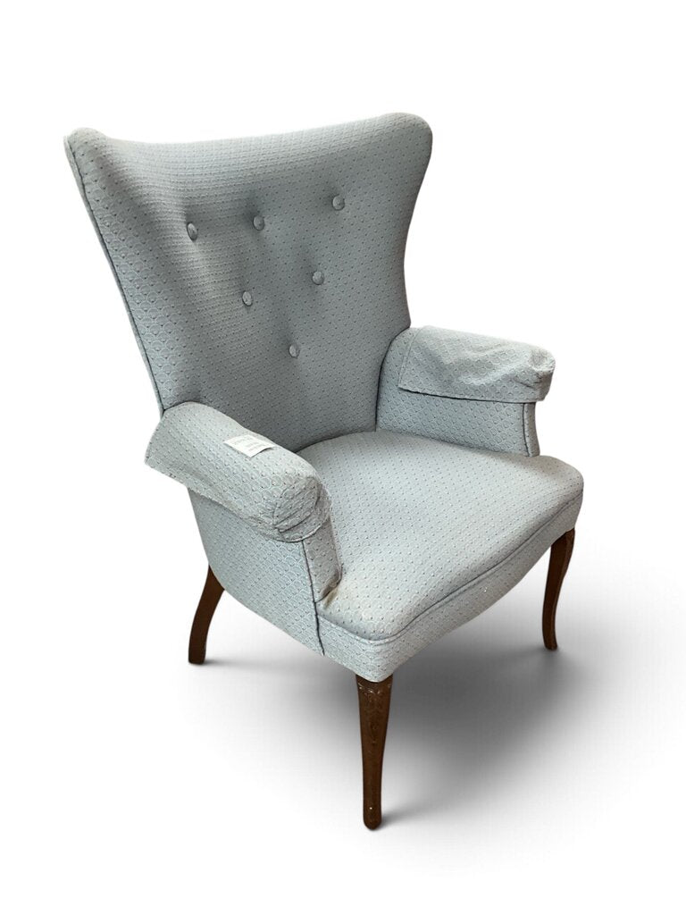 Blue Accent Arm Chair