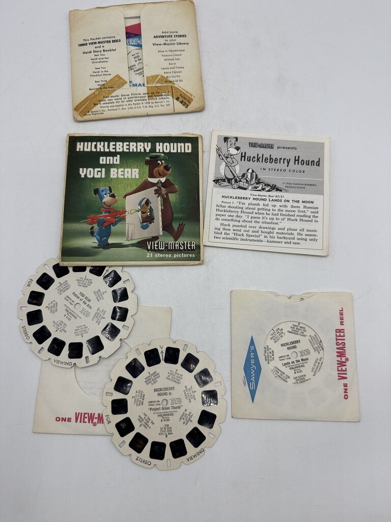 VTG View-Master lot of 5 Reels Stero Pictures Children’s Classics /ro