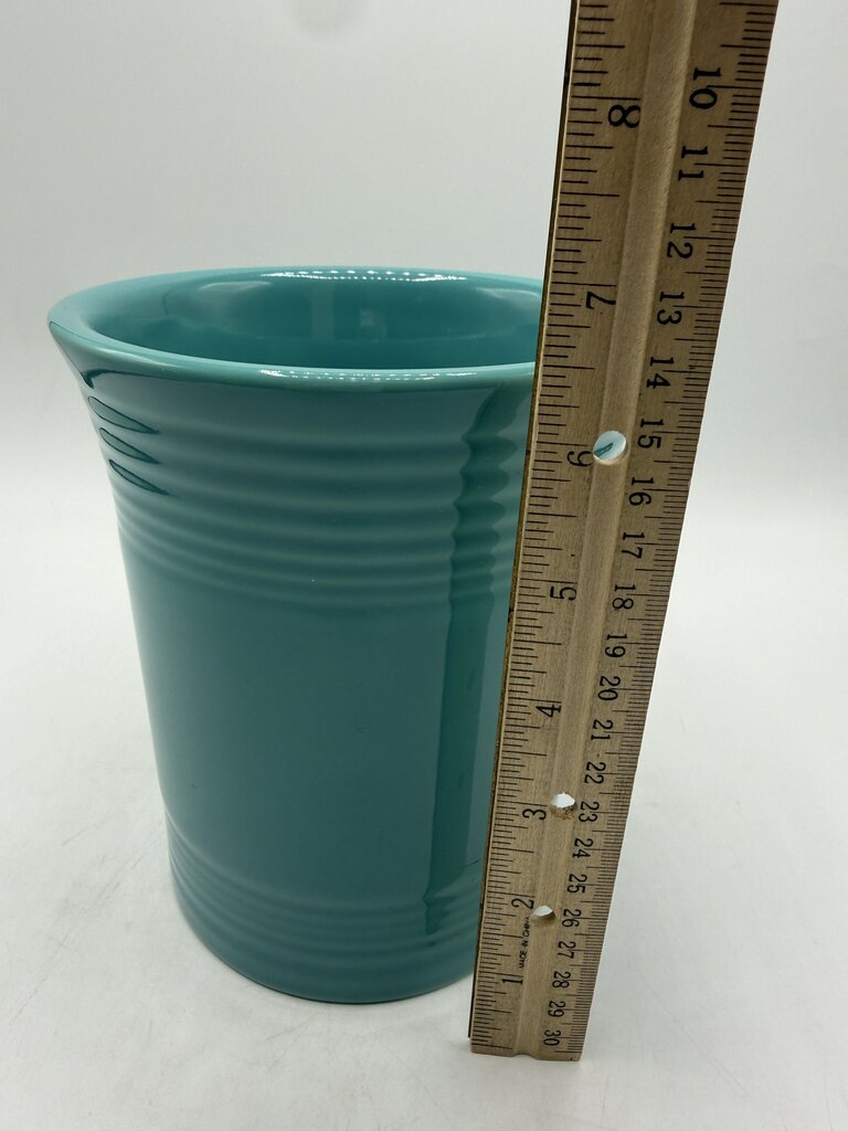 Fiesta Turquoise Utensil Holder by Homer Laughlin /rb