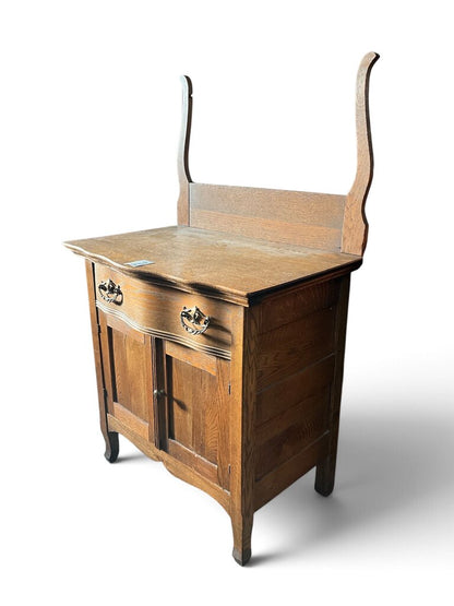 Quarter Sawn Oak Antique Wash Stand