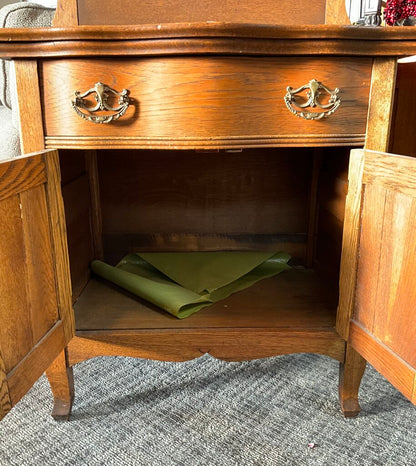 Quarter Sawn Oak Antique Wash Stand