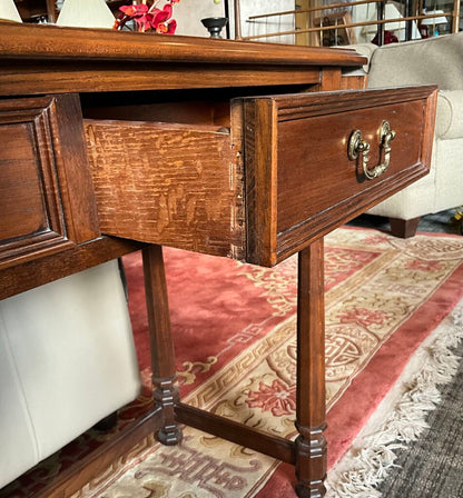 Drop Leaf Console Table
