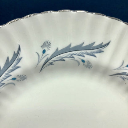 Set of 2 Paragon Bridal Leaf Plates /b