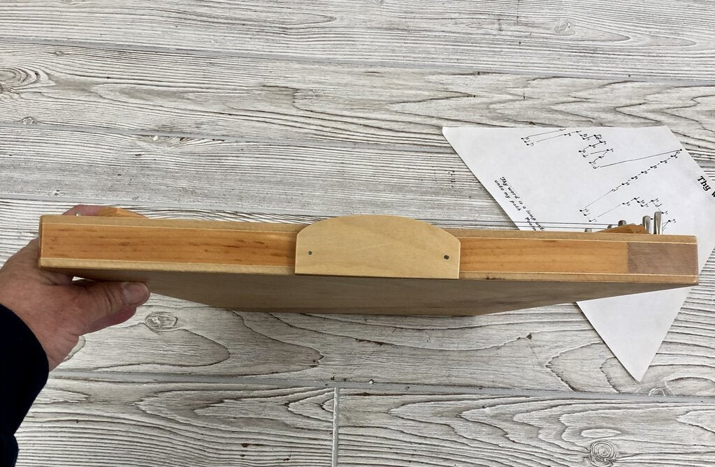 Wooden Lap Harp /b