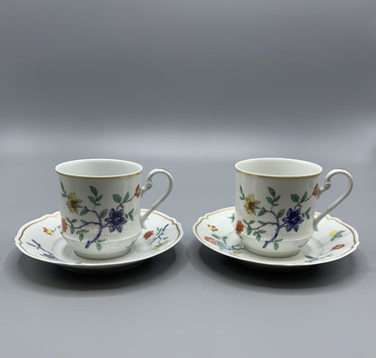 Vintage Haviland Limoges ”Shalimar” Cup and Saucer Set/2 /hg