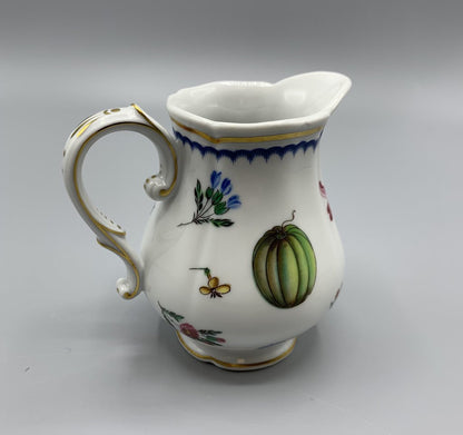 Vintage Richard Ginori Italian Fruits Antico Doccia Creamer/Milk Jug /hg