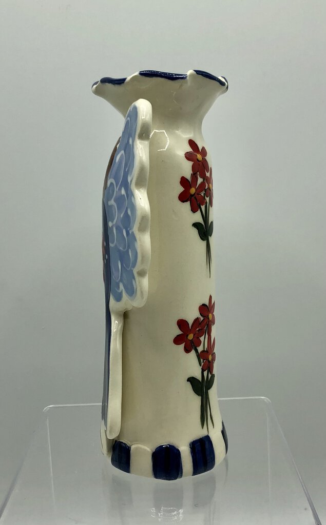 Heather Lane Pottery Angel Vase/ Candlestick /b