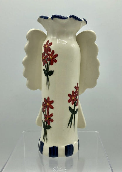 Heather Lane Pottery Angel Vase/ Candlestick /b