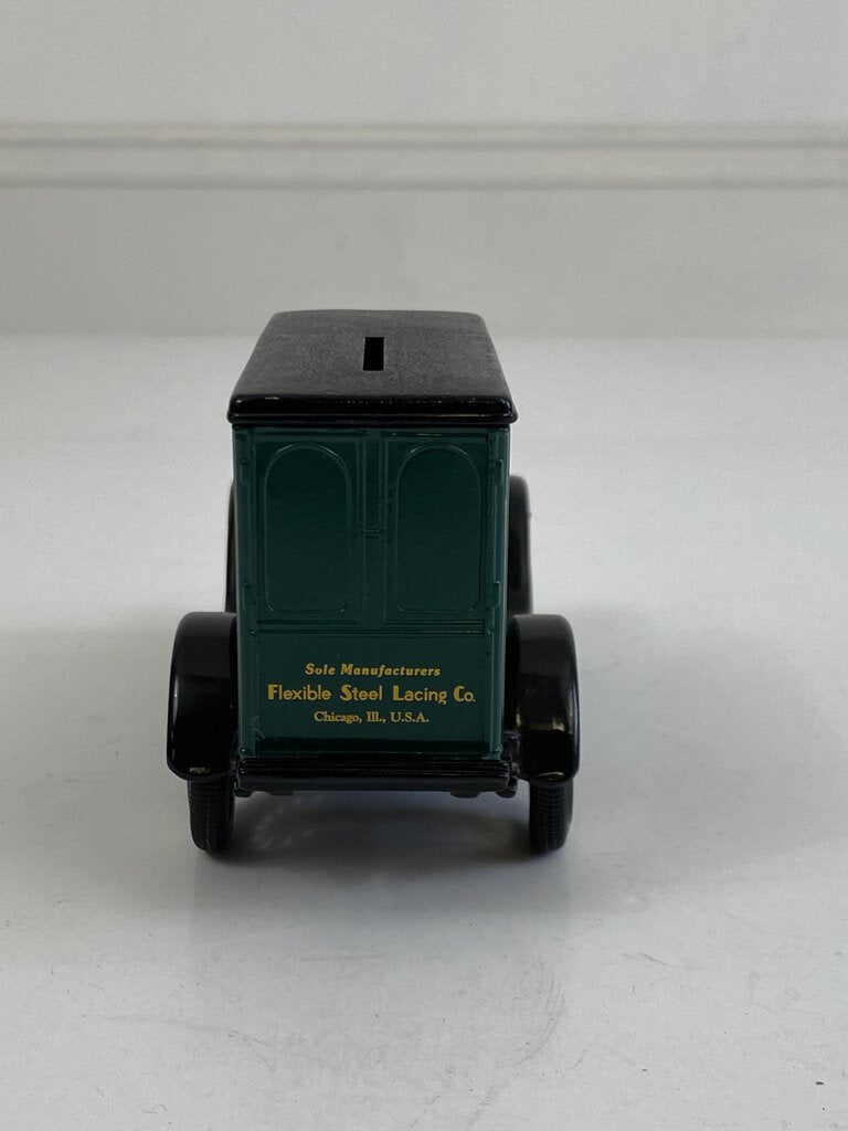 ERTL Replica Chevrolet 1923 Delivery Van Bank “Alligator Steel Belt Lacing 1997” /r