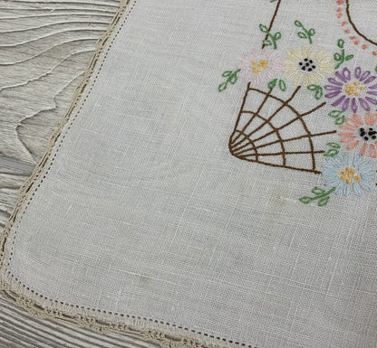 Vintage Tables Linens Set/2 /hg