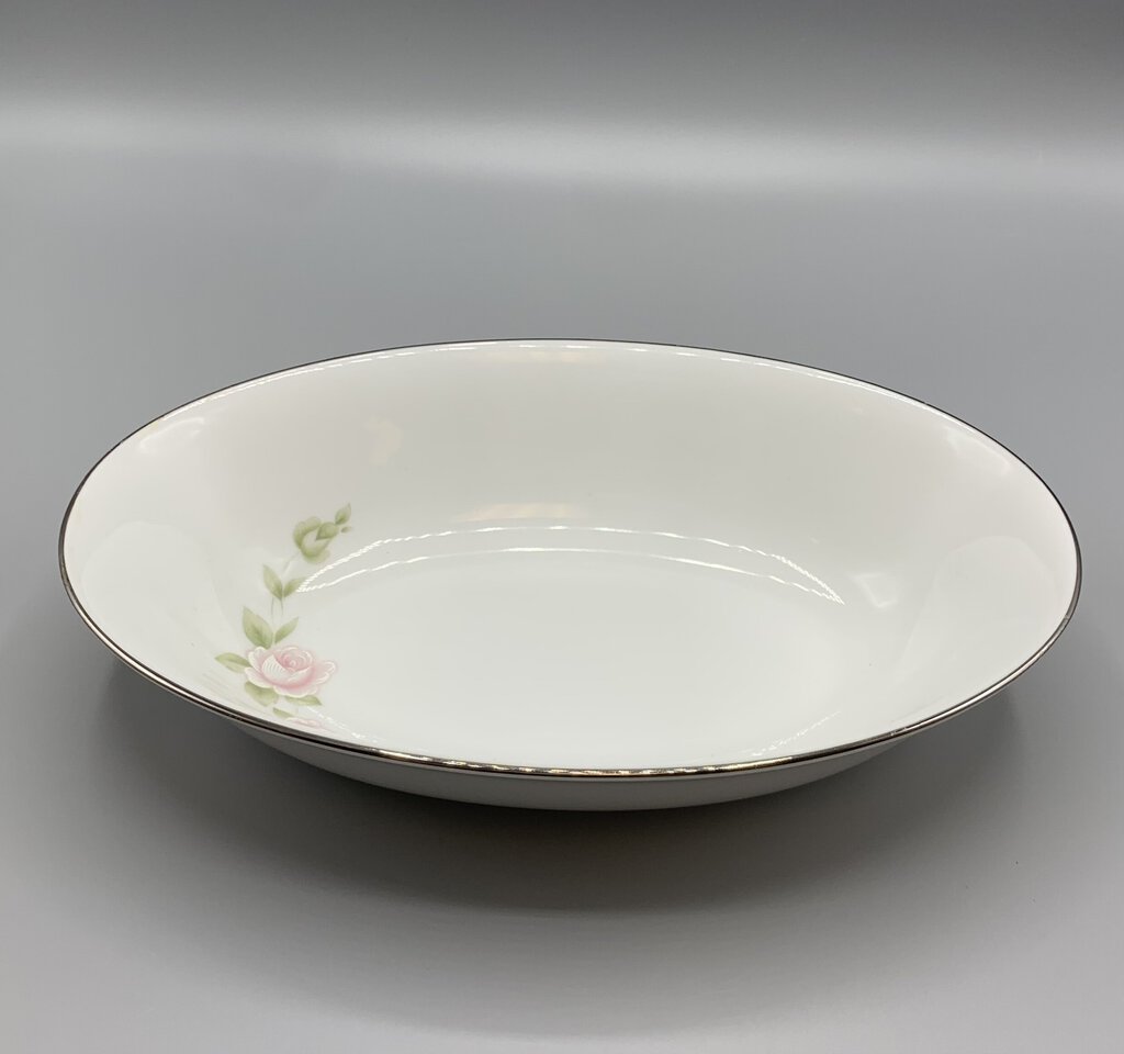 Mid-Century Style House “Tudor Rose” Oval Serving Bowl /hg