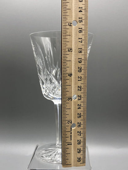 Waterford Lismore 5 7/8” Fine Crystal Claret Wine Glass /b