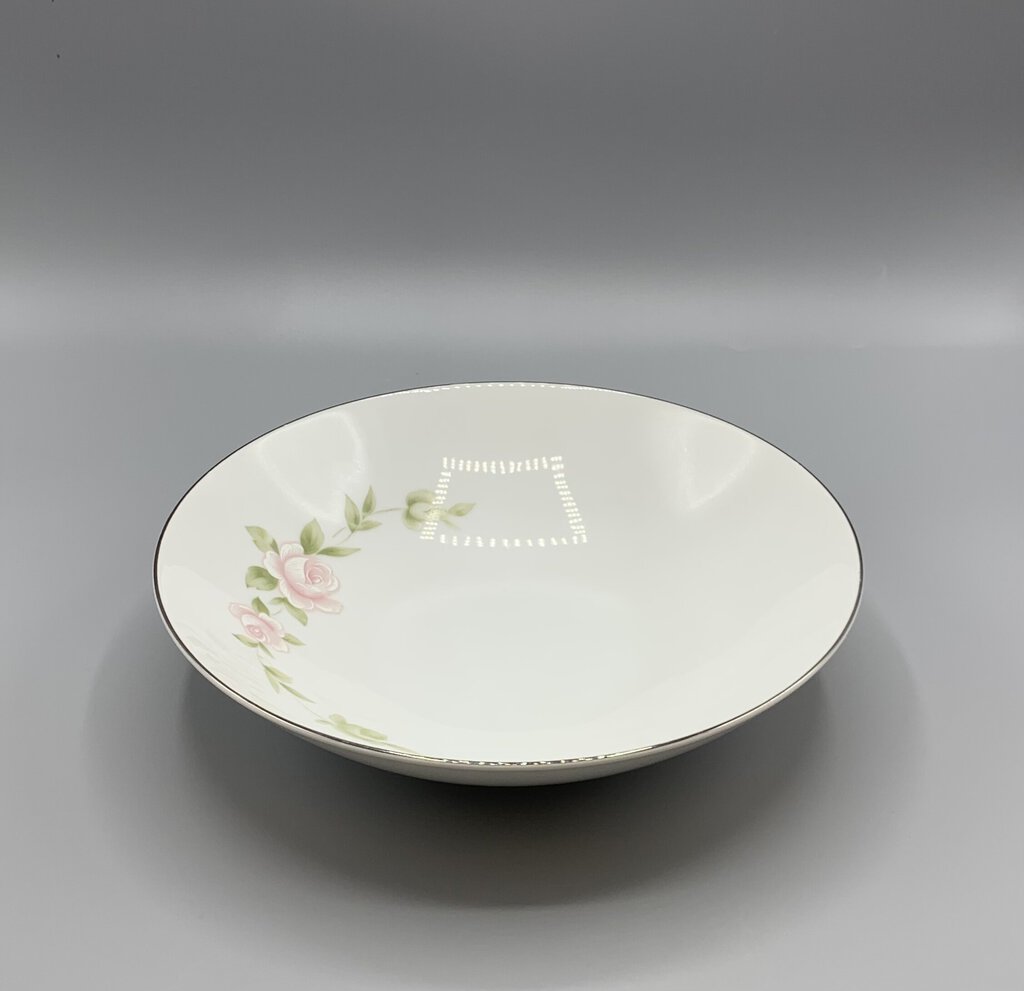 Mid-Century Style House “Tudor Rose” Round Serving Bowl /hg