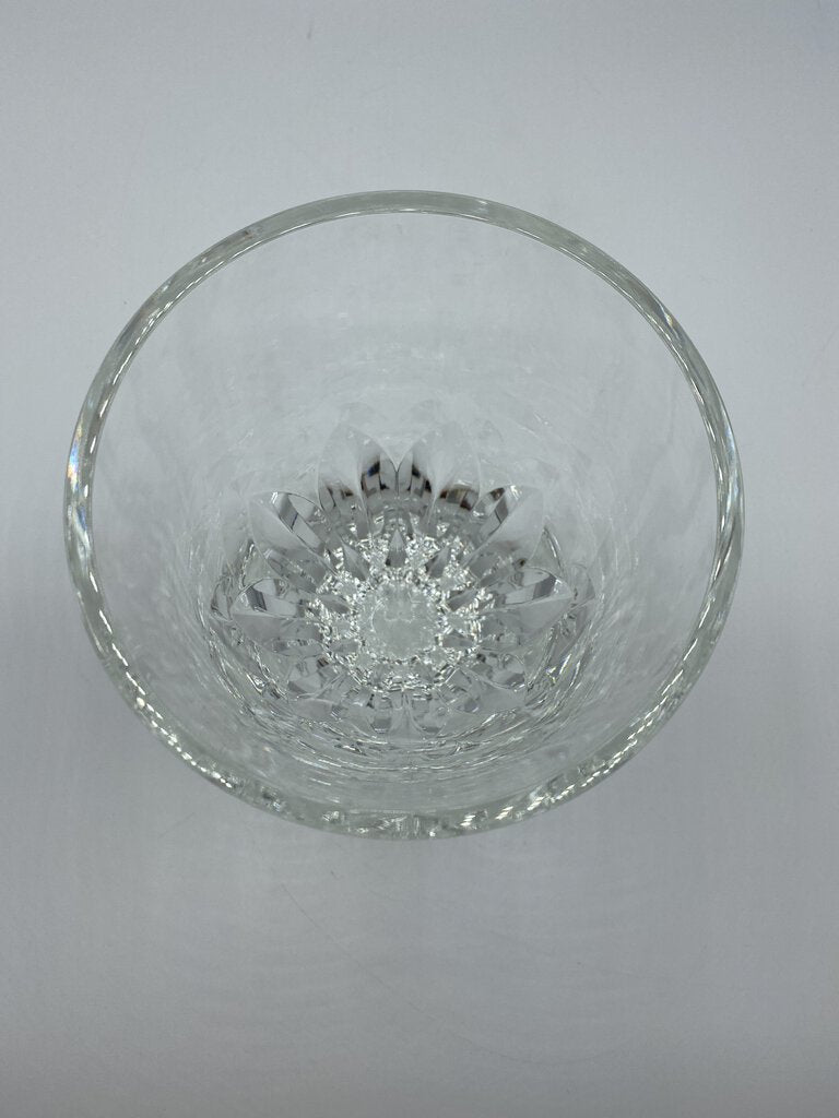 MCM Lenox Crystal Vase 8” Star Base 1960’s Hand Signed EUC /r