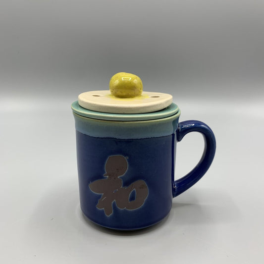 Japanese Tea Mug with Infuser and Lid /hg