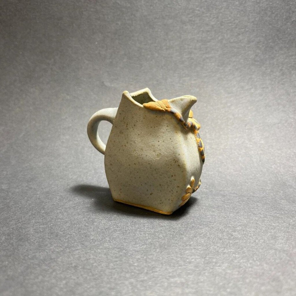 Small Handmade Frog Pitcher/Mini Creamer /bh