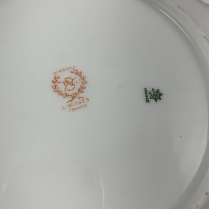 Antique S.W.Co. Biarritz Limoges Luncheon Plates Set/5 /hg