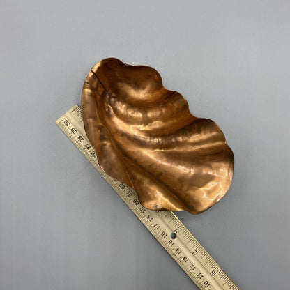 Vintage Gregorian Copper Ruffled Bowl /bh