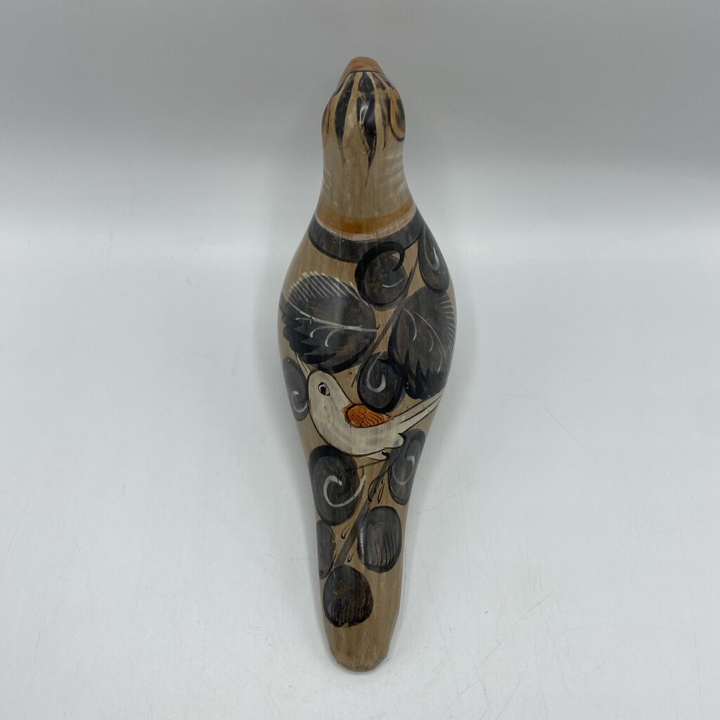 Handmade Tonala Bird Figurine Made in Mexico /bh