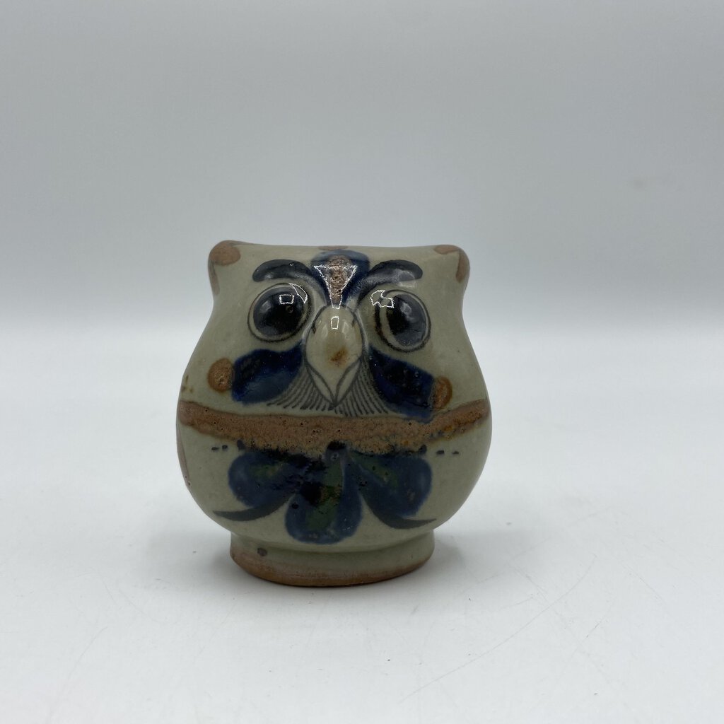 Small Owl Figurine Handmade in Mexico /bh