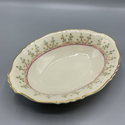 Vintage Syracuse China Company “Pendleton” Oval Serving Bowl /hg