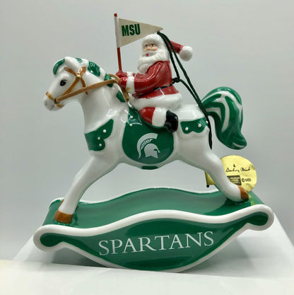 2008 MSU Michigan State Danbury Mint Ornament /b