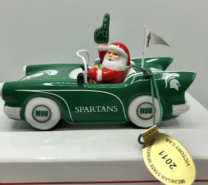 2011 MSU Michigan State Danbury Mint Ornament /b