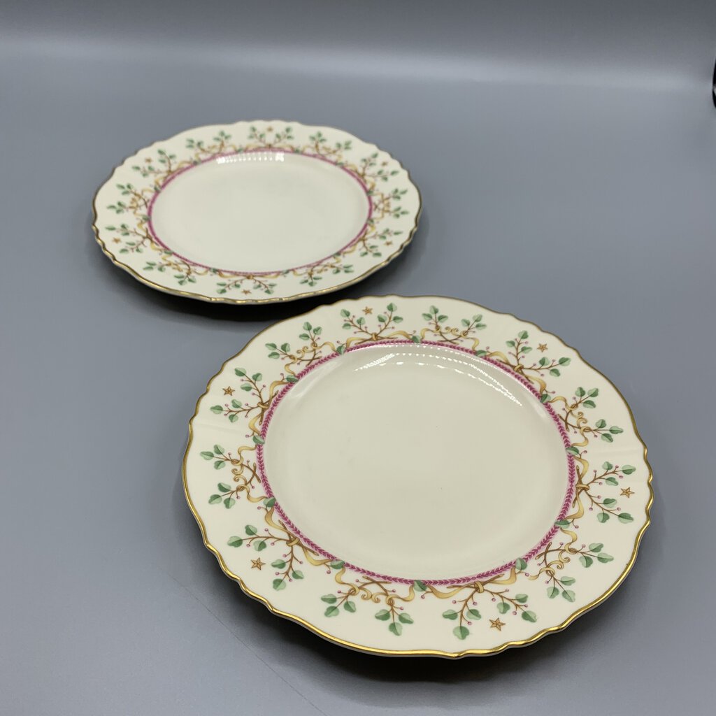 Vintage Syracuse China Company “Pendleton” Salad Plates Set/2 /hg