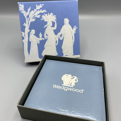 Vintage Wedgwood Jasperware Tray/Trinket Dish with Box /hg