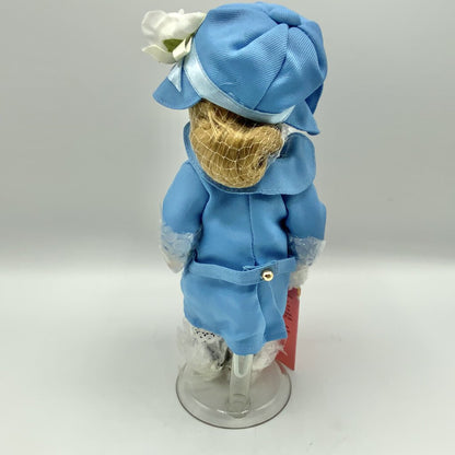 Paradise Gallery Treasury Collection Thursday’s Child Porcelain Doll/ cb